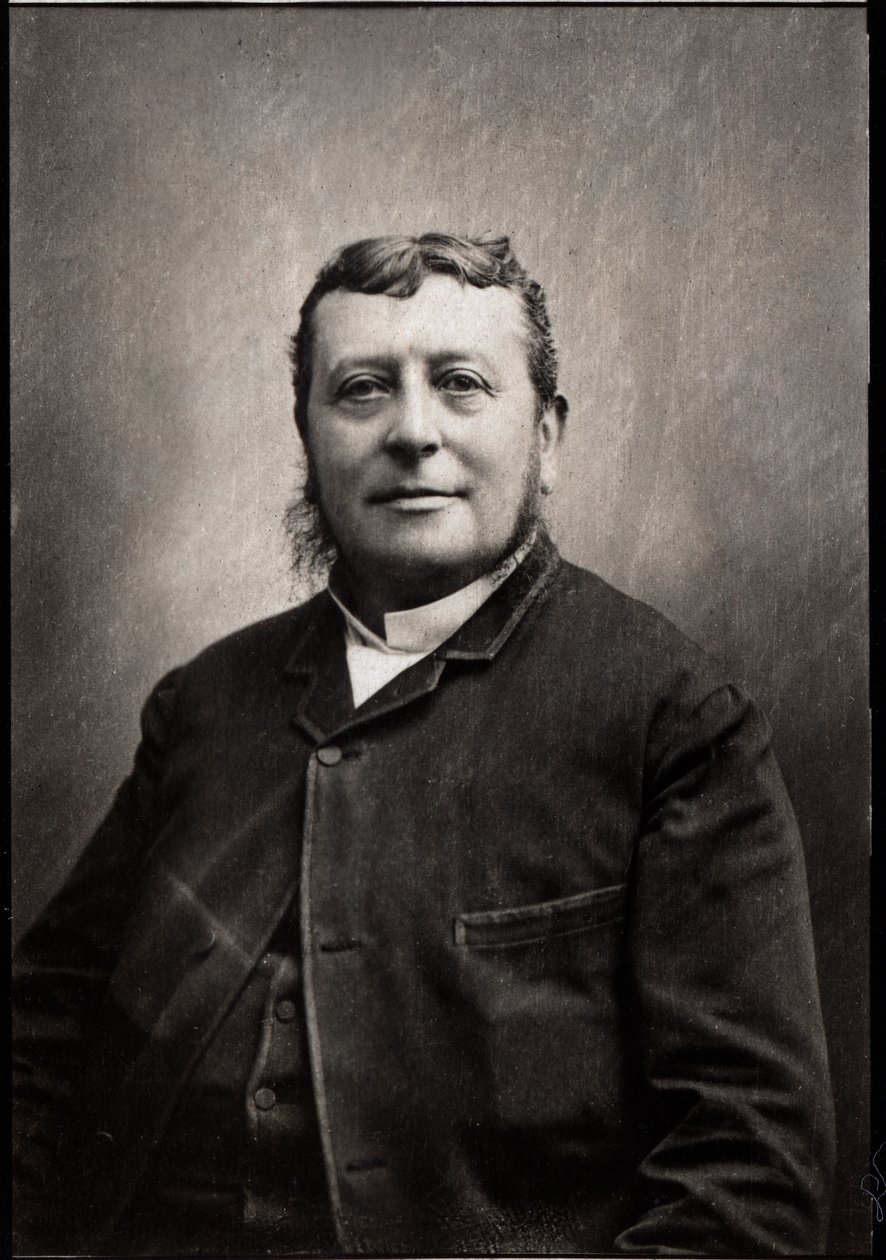 Portret Charlesa Gabriela Edgara Demange (1841-1925), francuskiego prawnika. autorstwa French Photographer