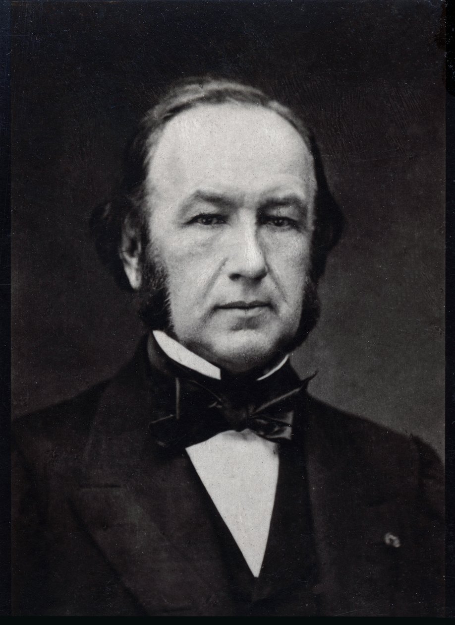 Portret Claude Bernard (1813-1878), francuski fizjolog. autorstwa French Photographer