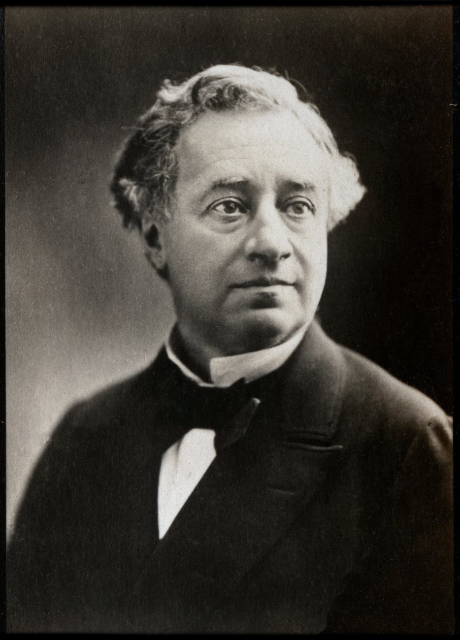 Portret Edmonda Gota (1822-1901), francuskiego aktora. autorstwa French Photographer