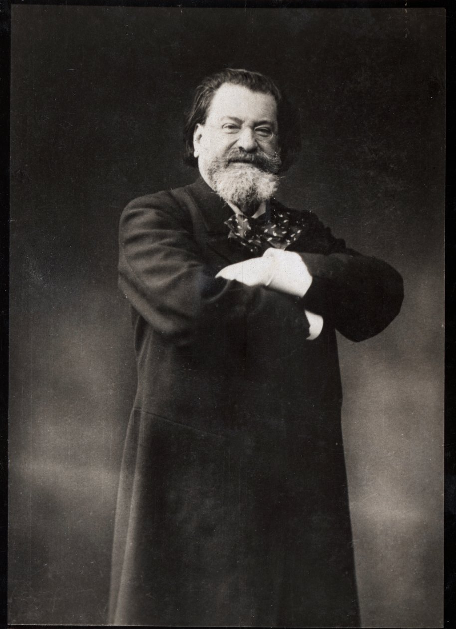 Portret Edouarda Drumonta (1844-1917), francuskiego dziennikarza. autorstwa French Photographer