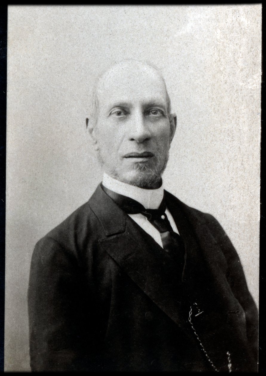 Portret Edouarda Herve (1835-1899), francuskiego dziennikarza, historyka i polityka. autorstwa French Photographer
