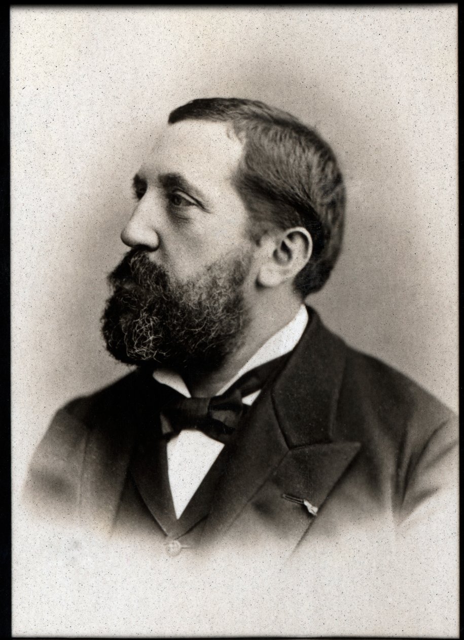 Portret Emile Pessarda (1843-1917), francuskiego kompozytora. autorstwa French Photographer