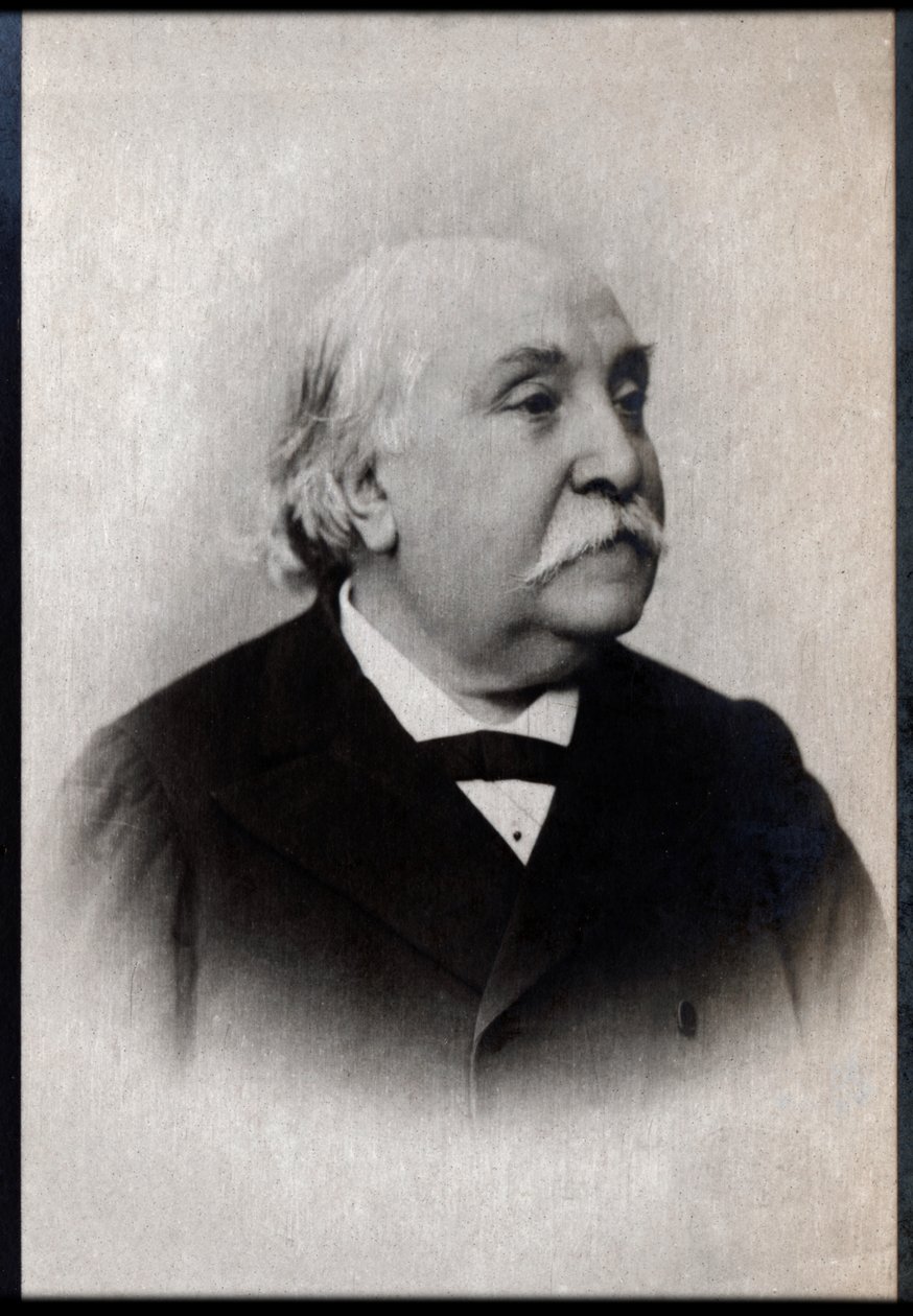 Portret Ferdinanda Fabre (1827-1898), francuskiego pisarza. autorstwa French Photographer