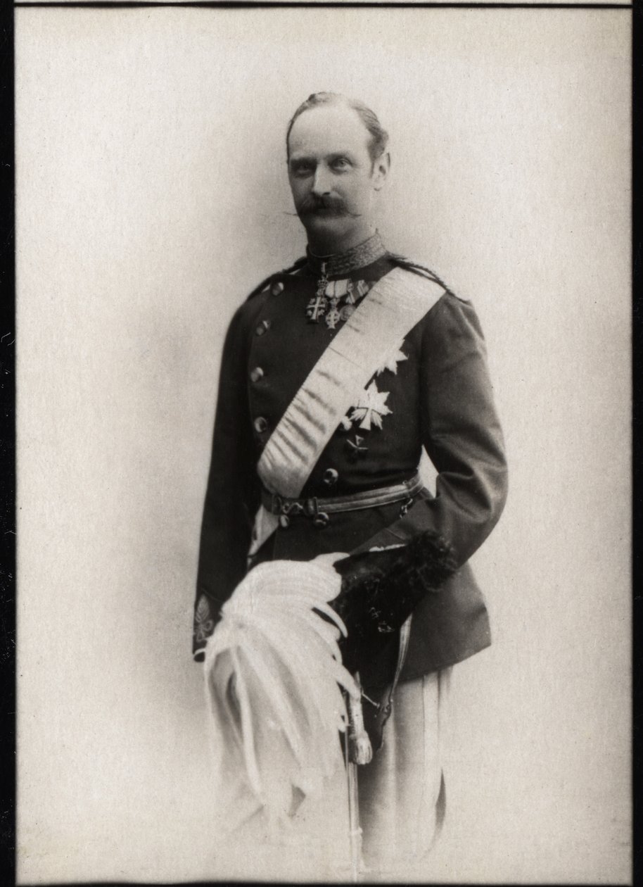 Portret Fryderyka VIII Danii (1843-1912), króla Danii. autorstwa French Photographer