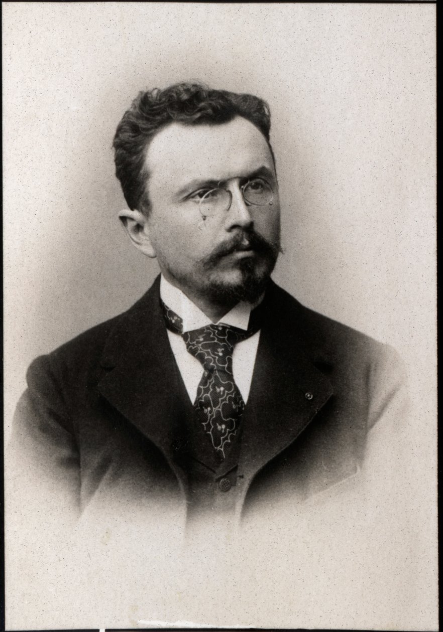 Portret Gabriela Hanotaux (1853-1944), francuskiego męża stanu i historyka. autorstwa French Photographer