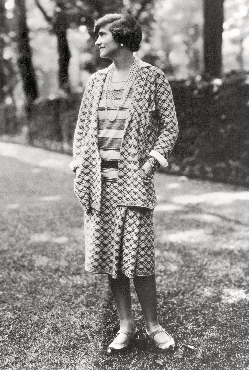 Portret Gabrielle Coco Chanel, 1929 autorstwa French Photographer