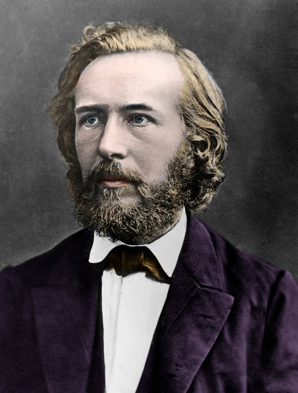 Portret niemieckiego przyrodnika i filozofa Ernsta Heinricha Haeckela (1834-1919). autorstwa French Photographer