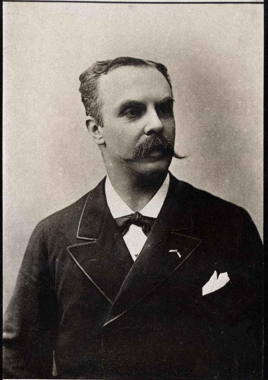 Portret Jeana Casimira Perriera (1847-1907), francuskiego polityka. autorstwa French Photographer