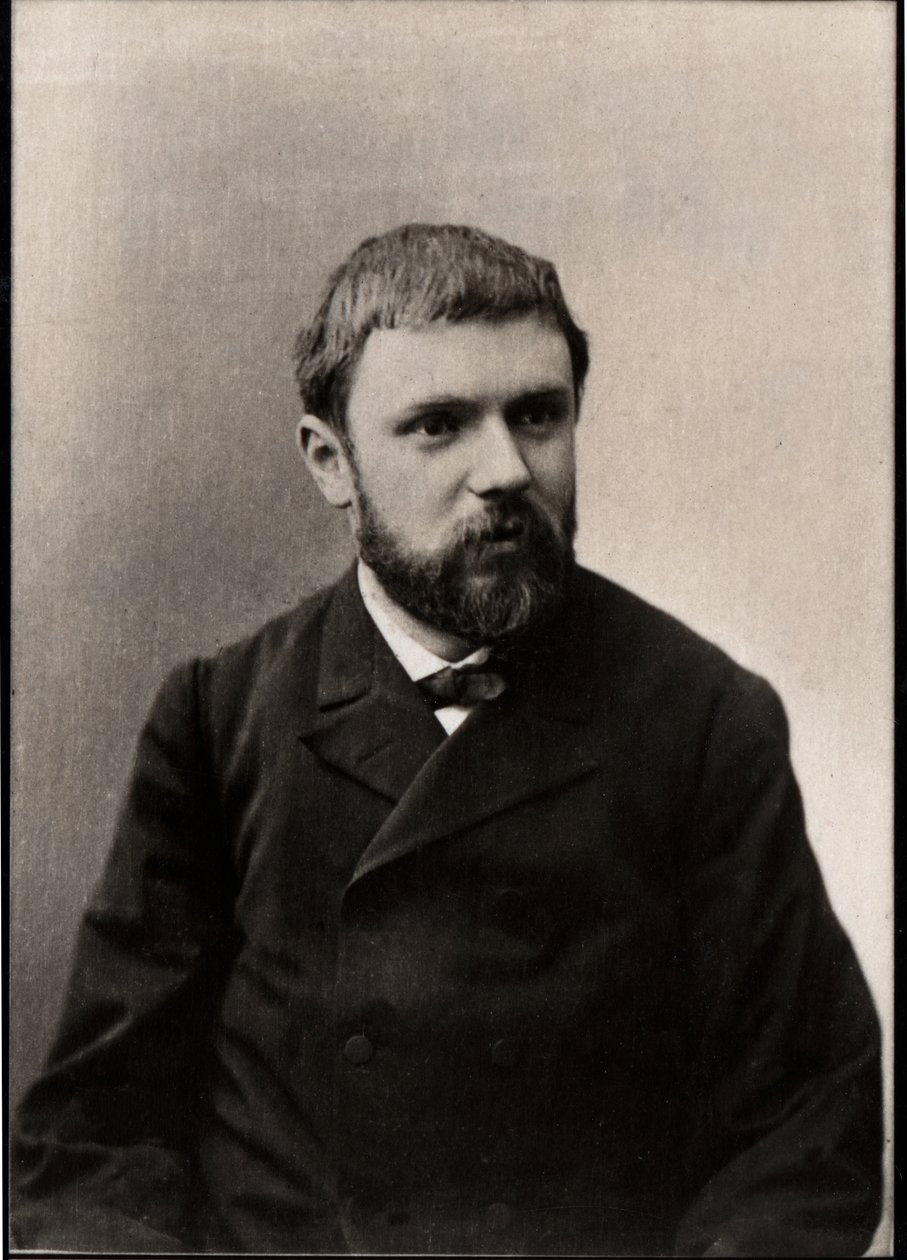 Portret Julesa Henri Poincare (1854-1912), francuskiego matematyka. autorstwa French Photographer