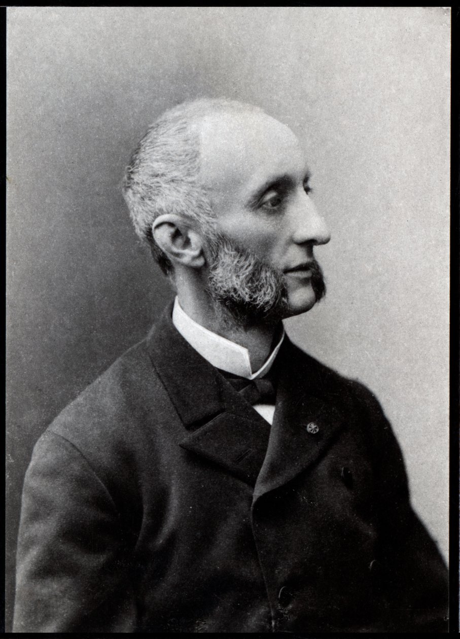 Portret Julesa Meline (1838-1925), francuskiego męża stanu. autorstwa French Photographer