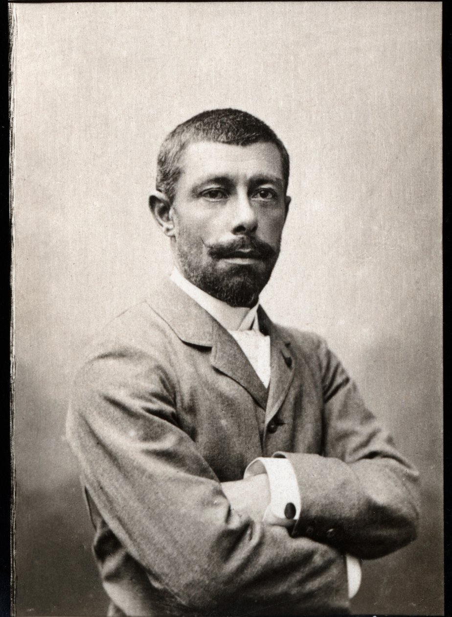 Portret Louisa Alexandre Antoine Mizona (1853-1899), francuskiego badacza i administratora kolonialnego. autorstwa French Photographer