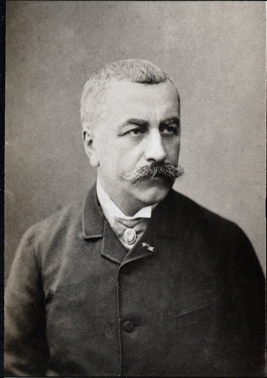 Portret Louisa Andrieux (1840-1931), francuskiego polityka. autorstwa French Photographer