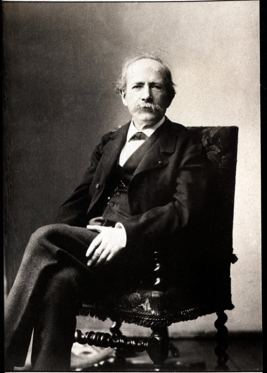 Portret Marcellina Berthelota (1827-1907), francuskiego chemika i polityka. autorstwa French Photographer