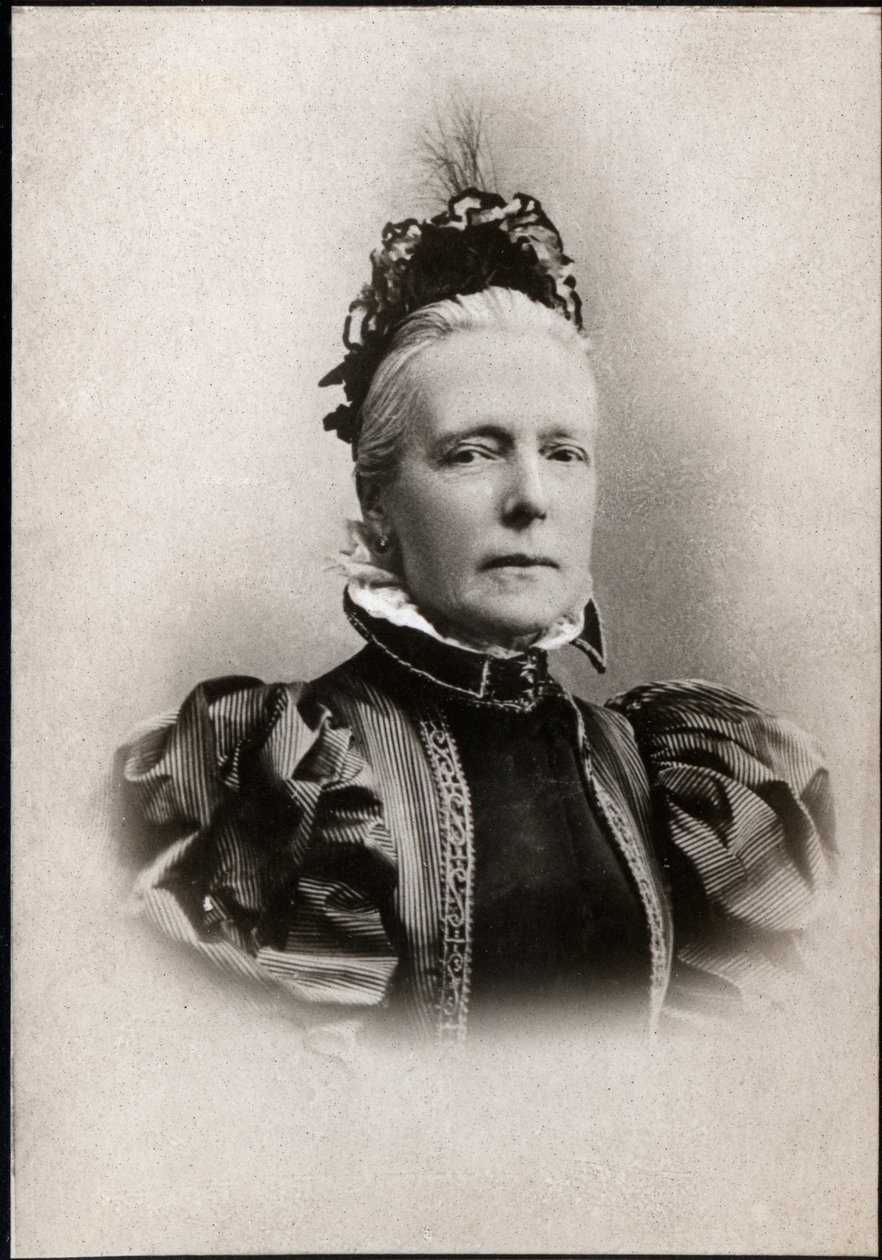 Portret Marii Henrietty Austrii (1836-1902), królowej Belgii. autorstwa French Photographer