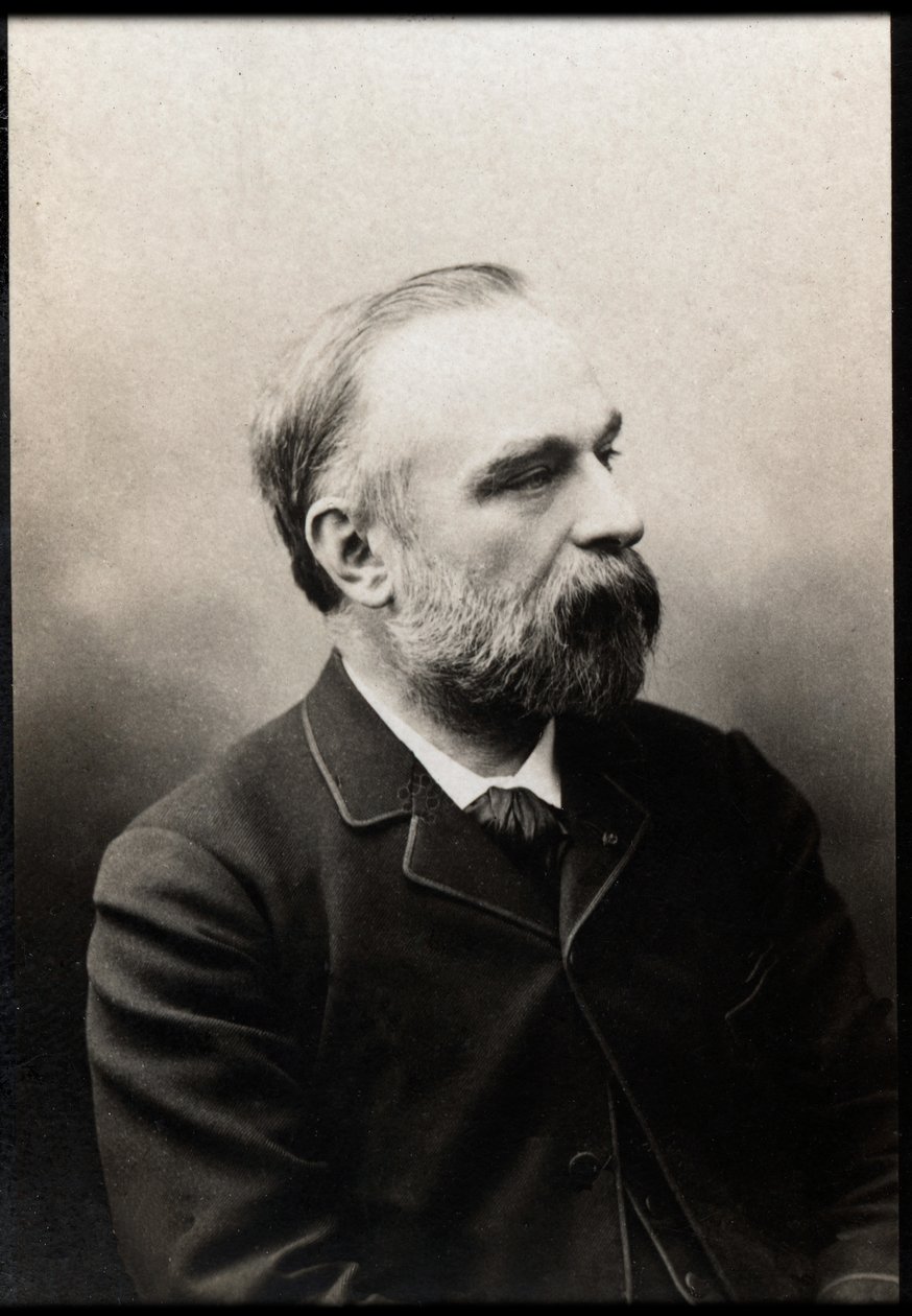 Portret Paula Camille Hippolyte Brouardel (Docteur Brouardel) (1837-1906), francuskiego lekarza i patologa. autorstwa French Photographer