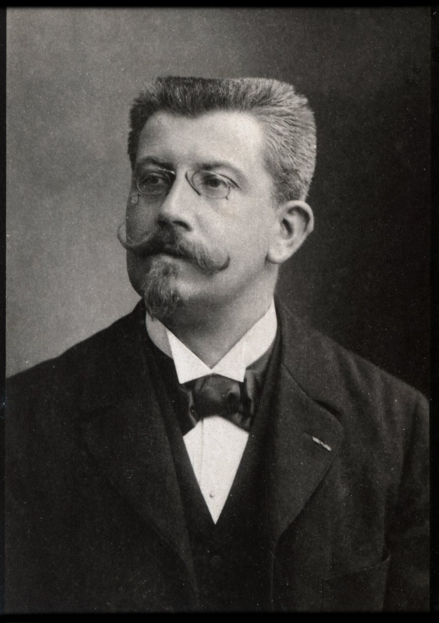 Portret Paula Margueritte (1860-1918), francuskiego pisarza. autorstwa French Photographer