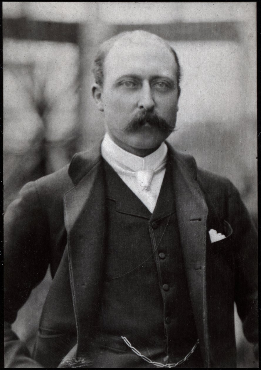 Portret księcia Artura (1850-1942) autorstwa French Photographer