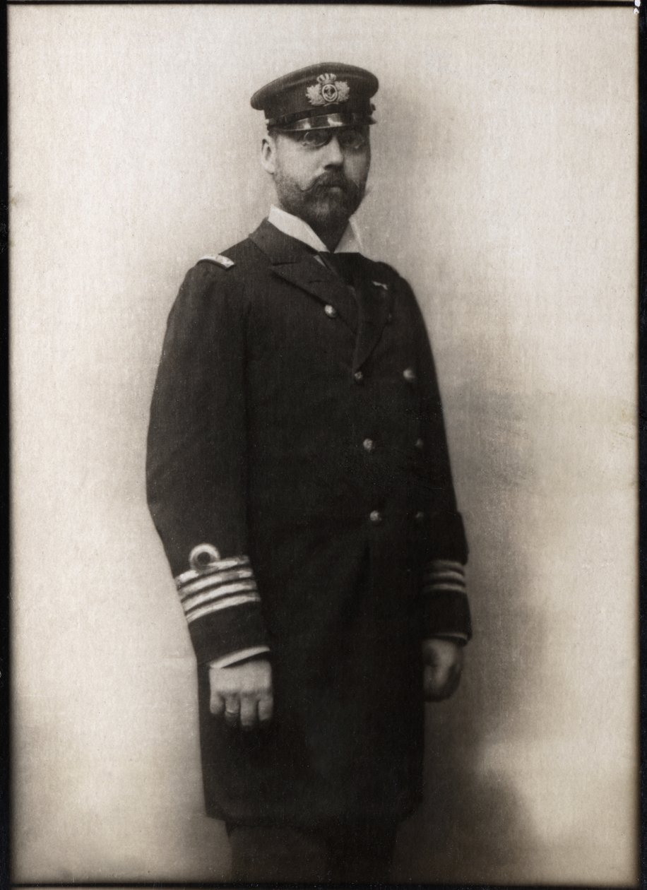 Portret księcia Waldemara Danii (1858-1939). autorstwa French Photographer