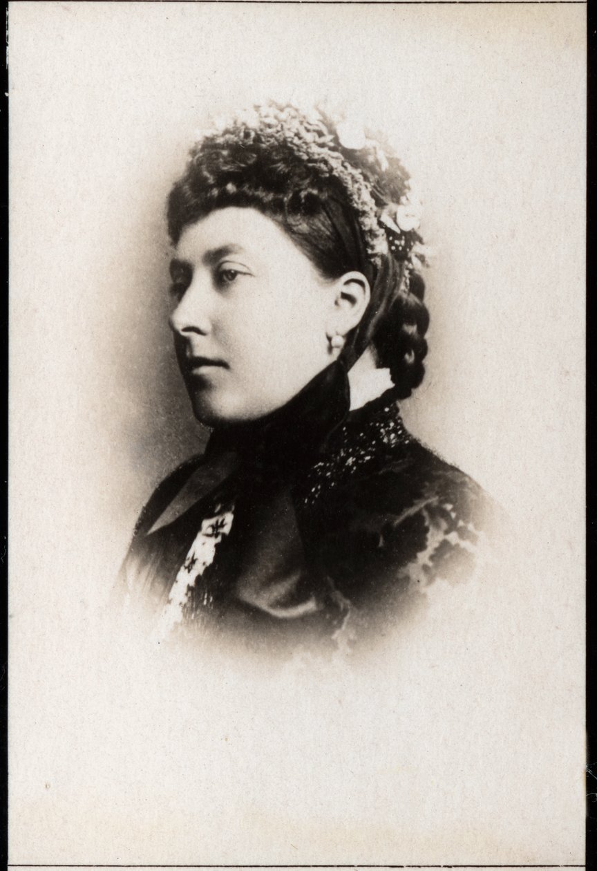 Portret księżnej Heleny Wielkiej Brytanii (1846-1923). autorstwa French Photographer