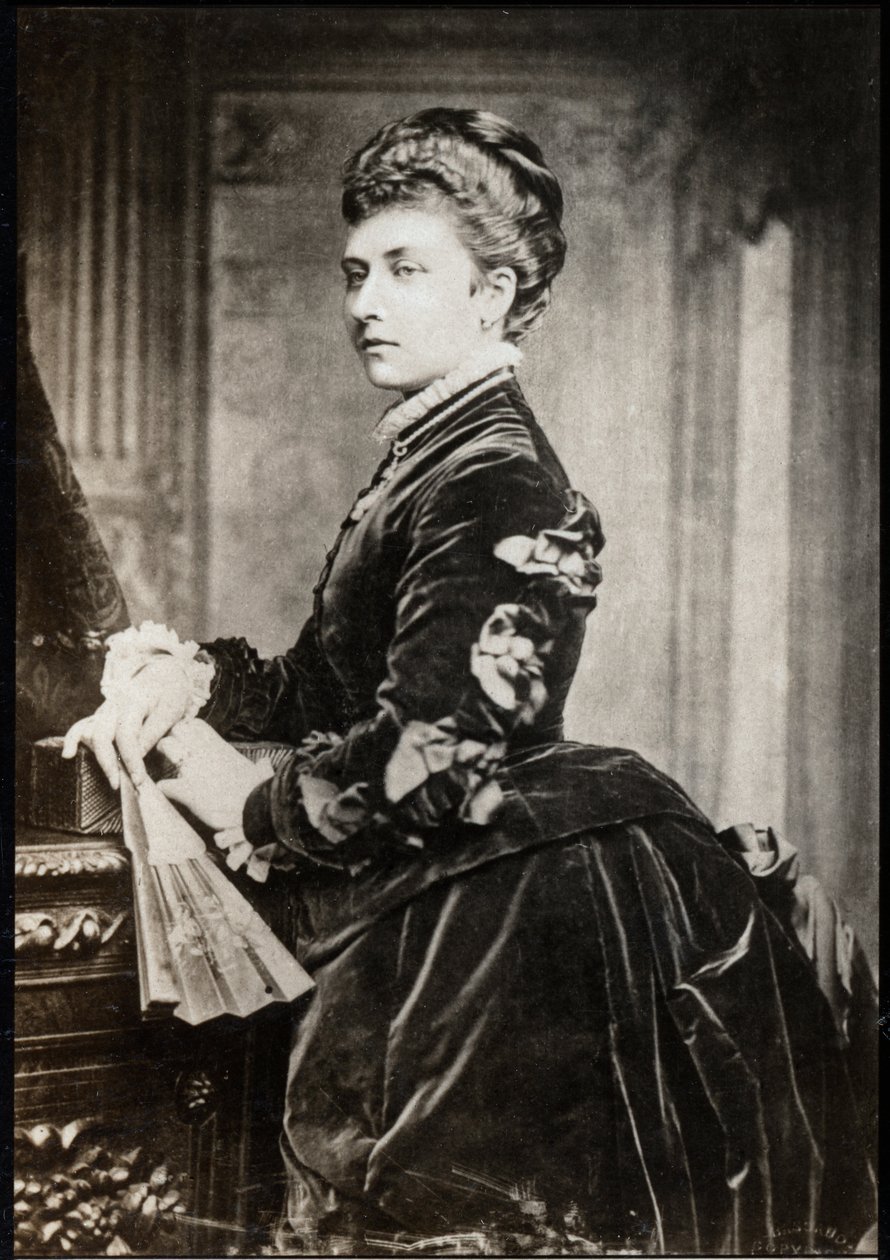 Portret księżnej Luizy (1848-1939). autorstwa French Photographer