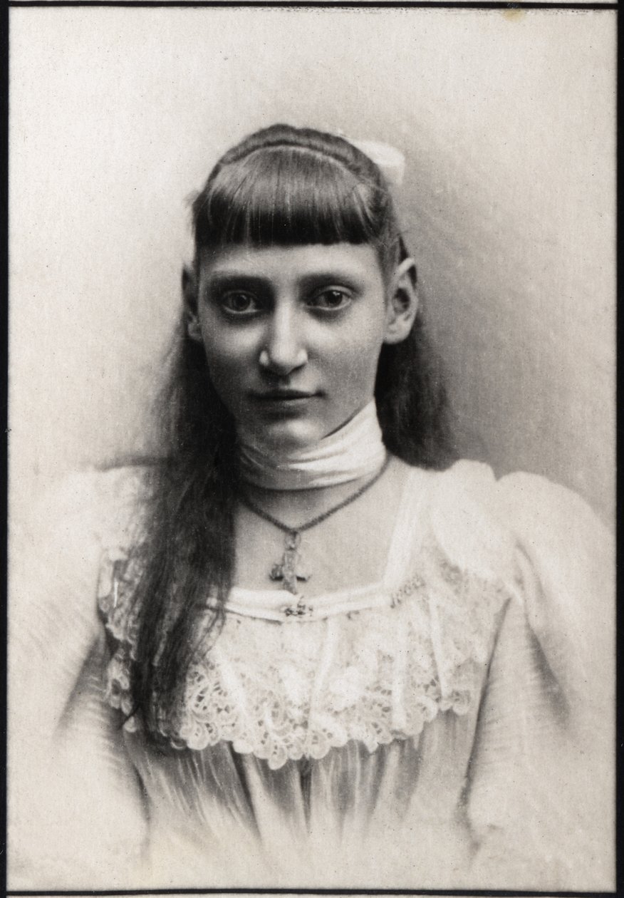 Portret księżniczki Thyry Danii (1880-1945). autorstwa French Photographer