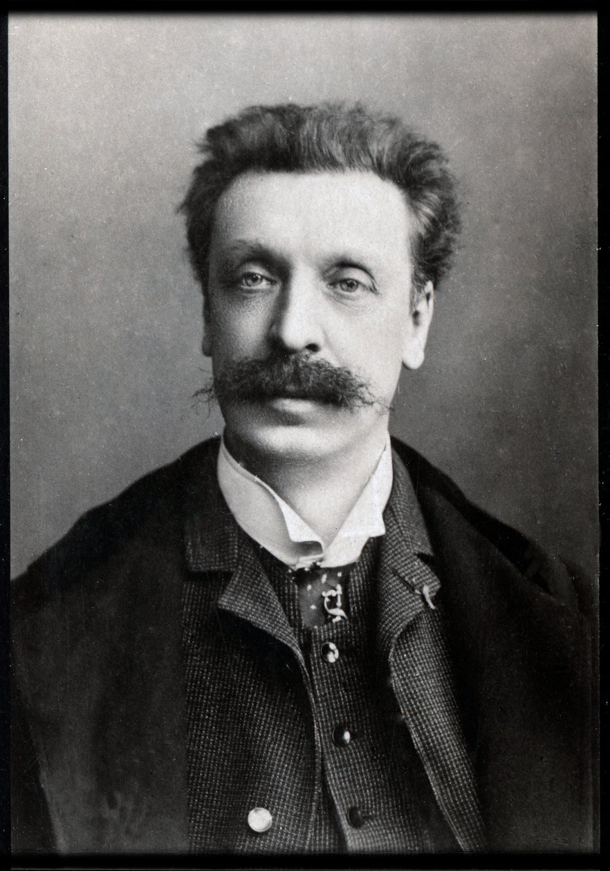 Portret Victorina de Joncieres (Victorien Joncieres) (1839-1903), francuskiego kompozytora i krytyka muzycznego. autorstwa French Photographer