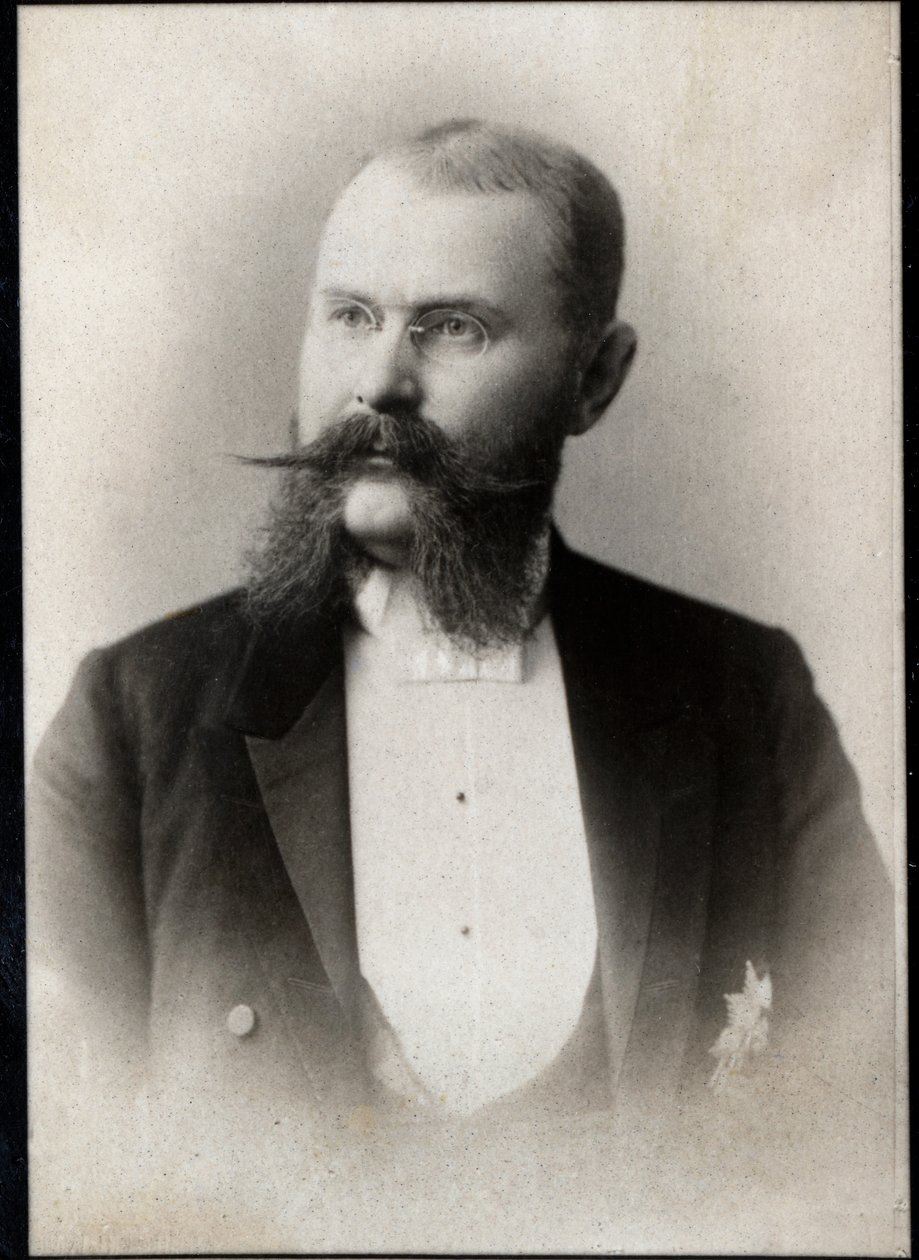 Portret Wilhelma II Wirtembergii (1848-1921), króla Wirtembergii. autorstwa French Photographer