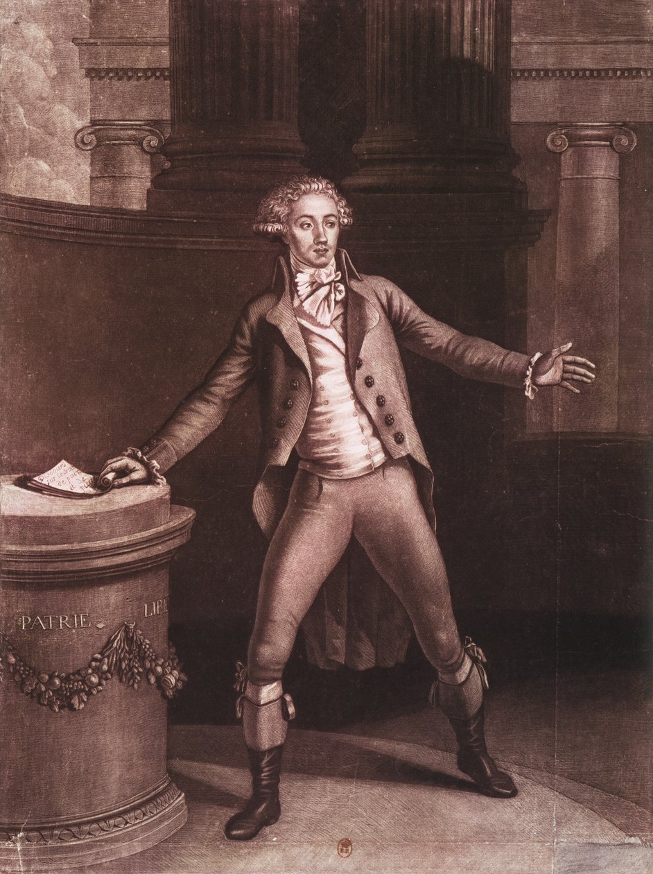 Antoine Barnave (1761-93) autorstwa French School