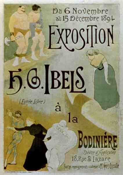 Wystawa H.B. Ibels w Bodiniere, 6-15 grudnia 1894 autorstwa French School