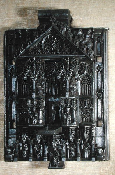 Hasp ozdobiony dwunastoma apostołami (metal) autorstwa French School