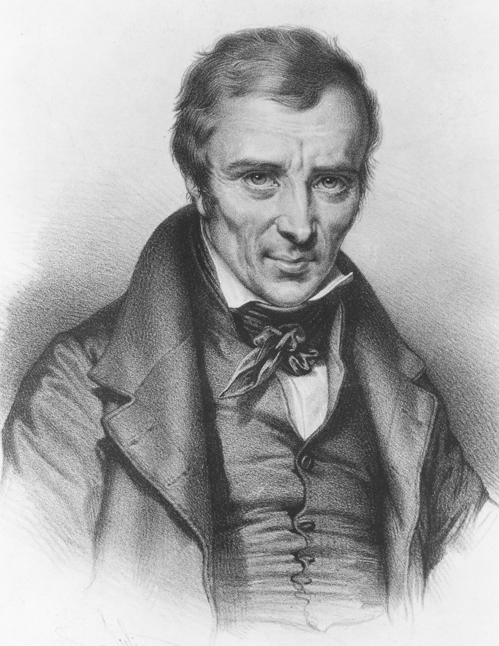 Hugues-Felicite Robert de Lamennais autorstwa French School