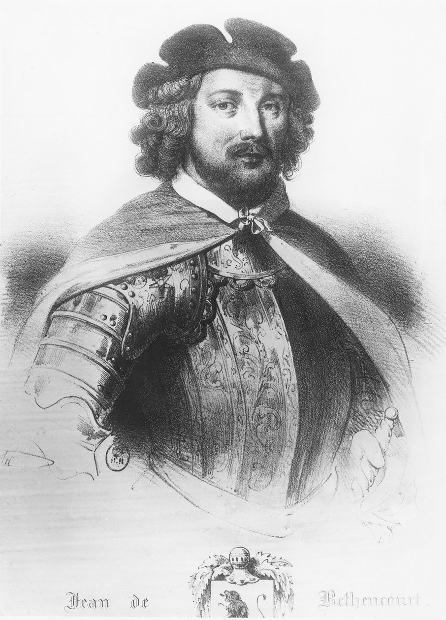 Jean de Bethencourt autorstwa French School