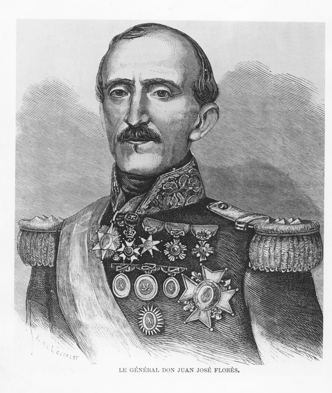 Jan Józef Kwiaty autorstwa French School