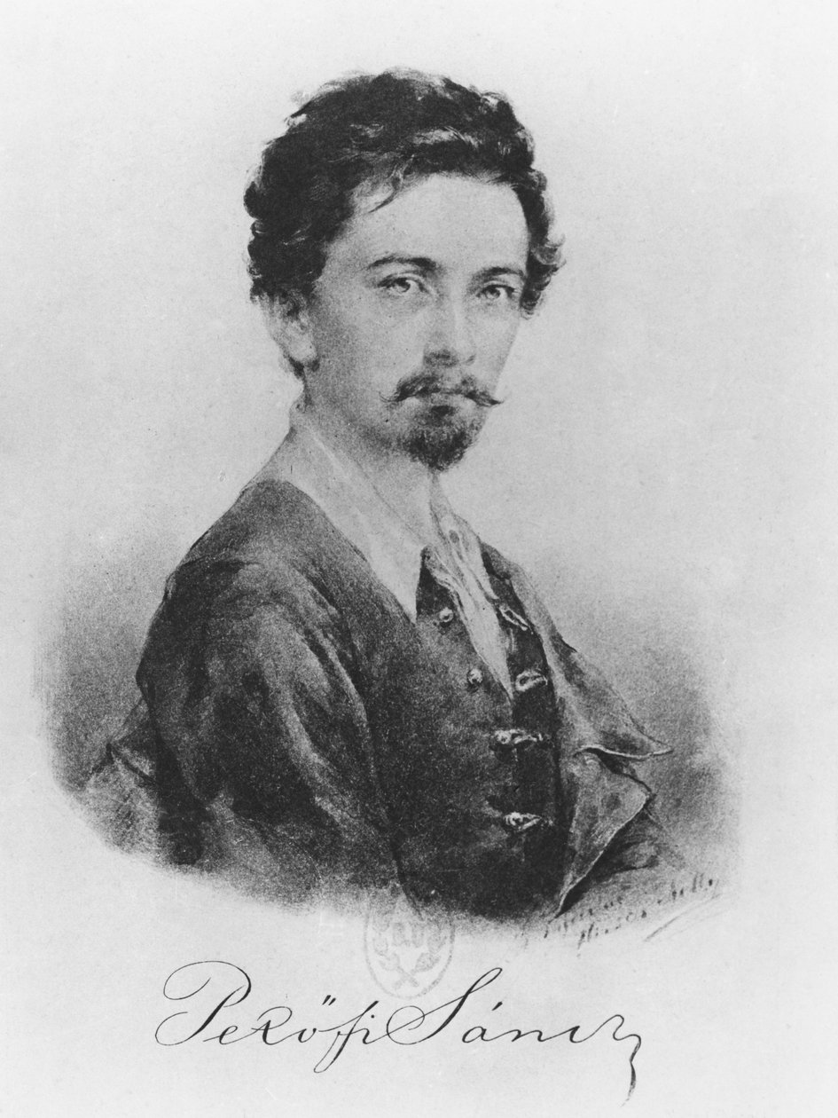Sandor Petofi autorstwa French School