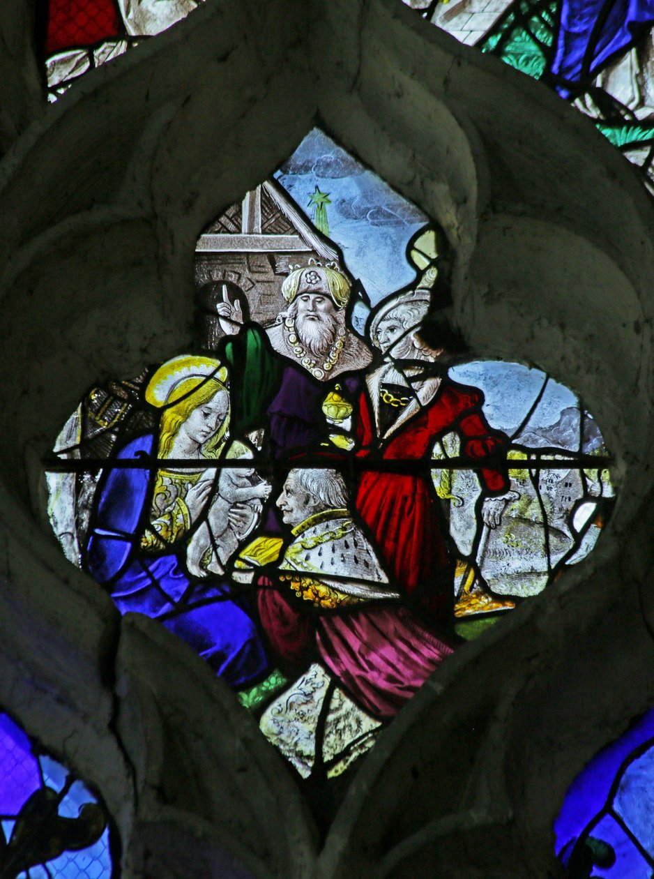 Pokłon Trzech Króli, 1557 autorstwa French School