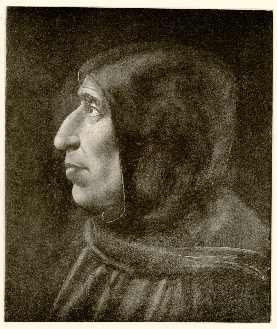 Girolamo Savonarola, 1884-90 (fototyp) autorstwa German School
