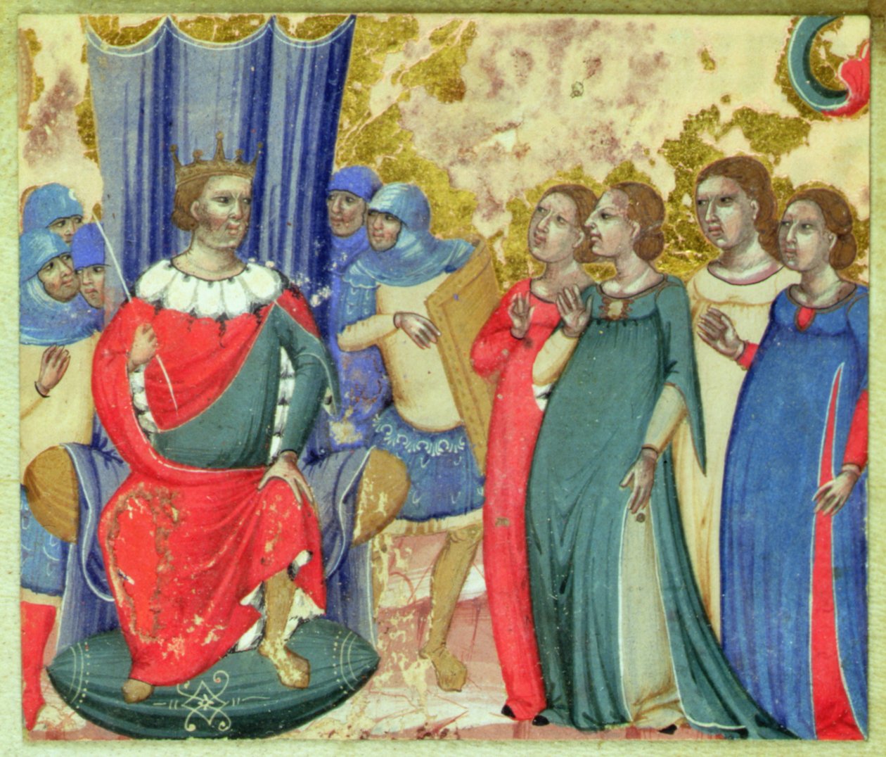Salome prosi Heroda o głowę św. Jana autorstwa Italian School