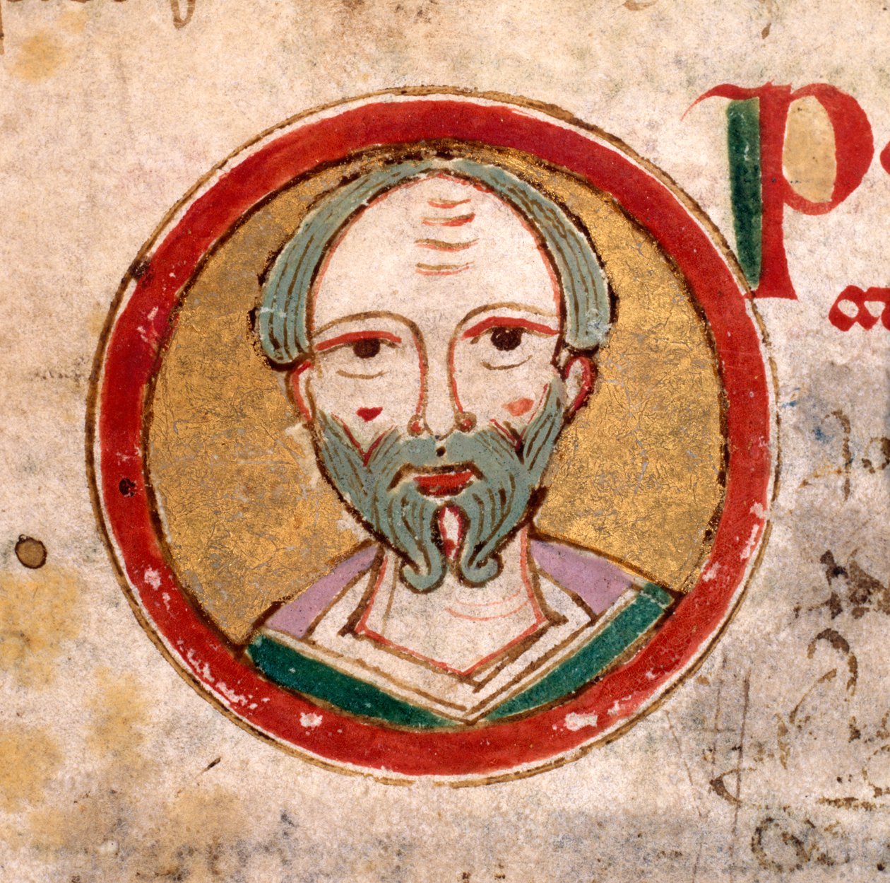 د باری سینټ نیکولاس: د Obitarium Sancti Spirituspoli f.55r autorstwa Unknown