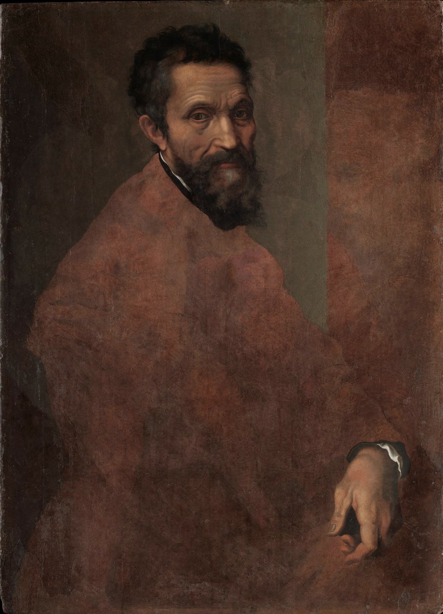 Michał Anioł Buonarroti (1475-1564), c.1544 autorstwa 1509 66 Daniele da Volterra