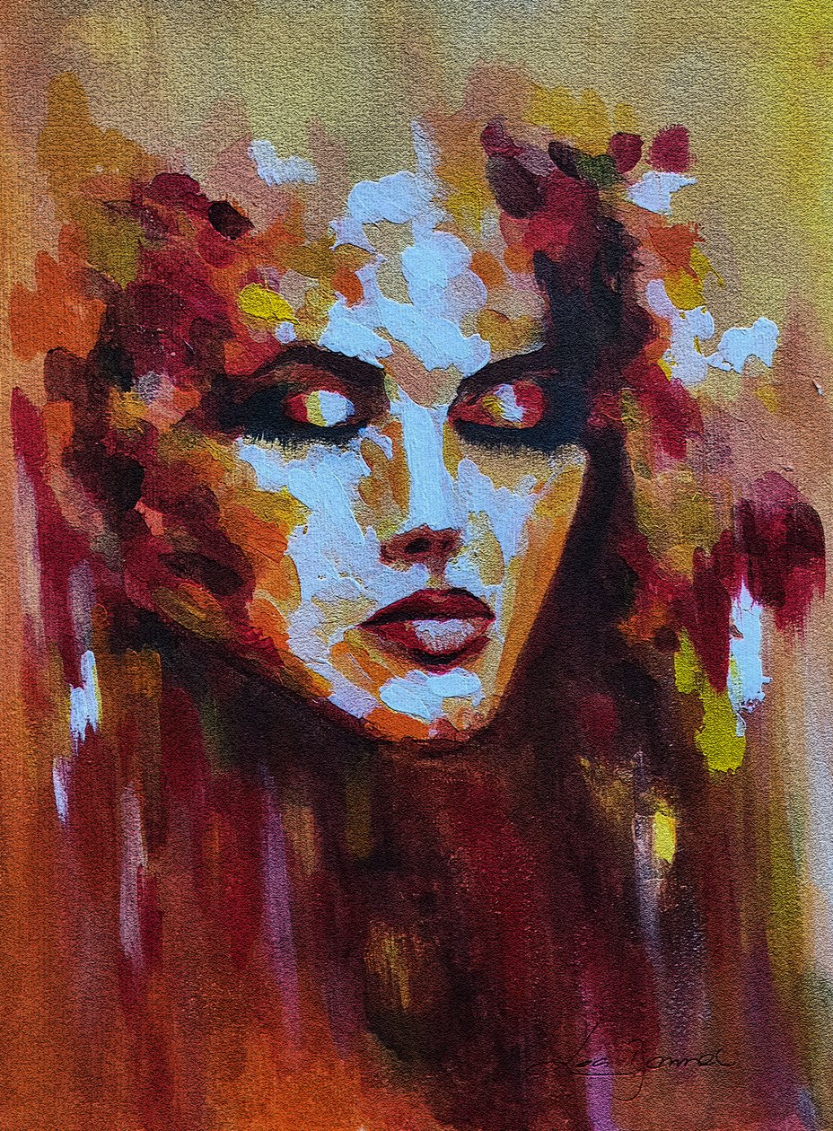 Pani "Magia chwili" autorstwa Lea Bommeli