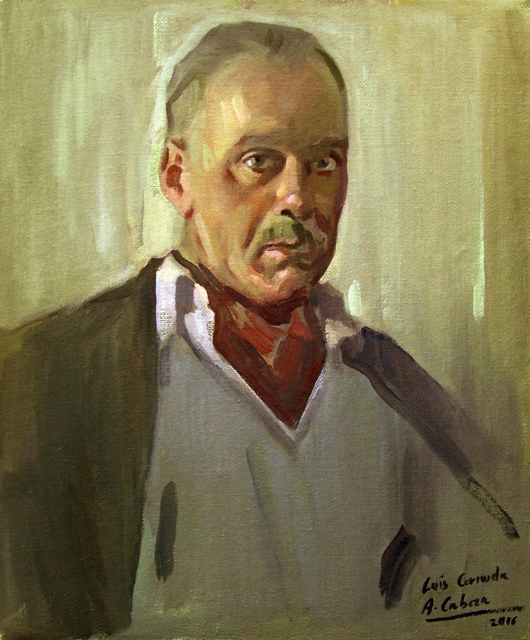 Portret Luisa Cernudy autorstwa Alejandro Cabeza