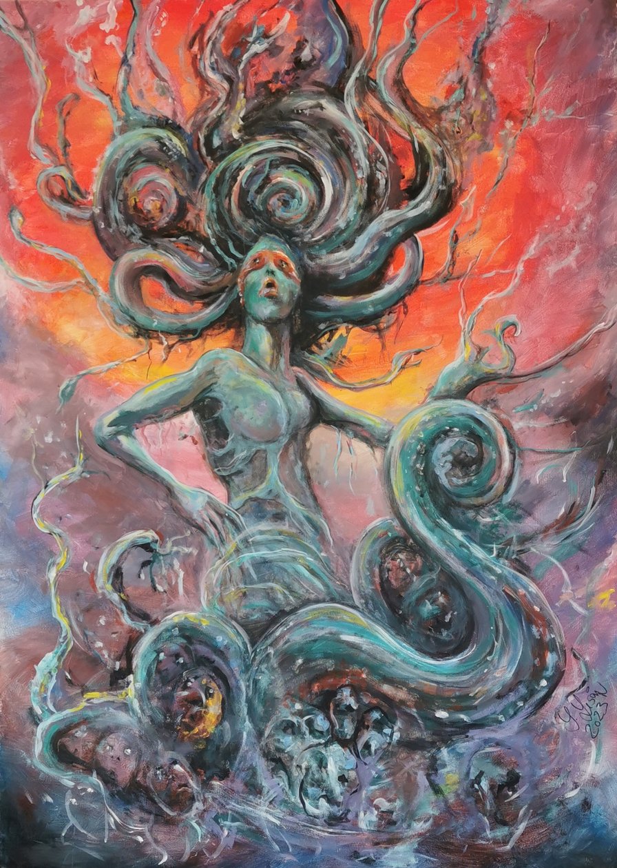 Meduza autorstwa Sandra Lessinger