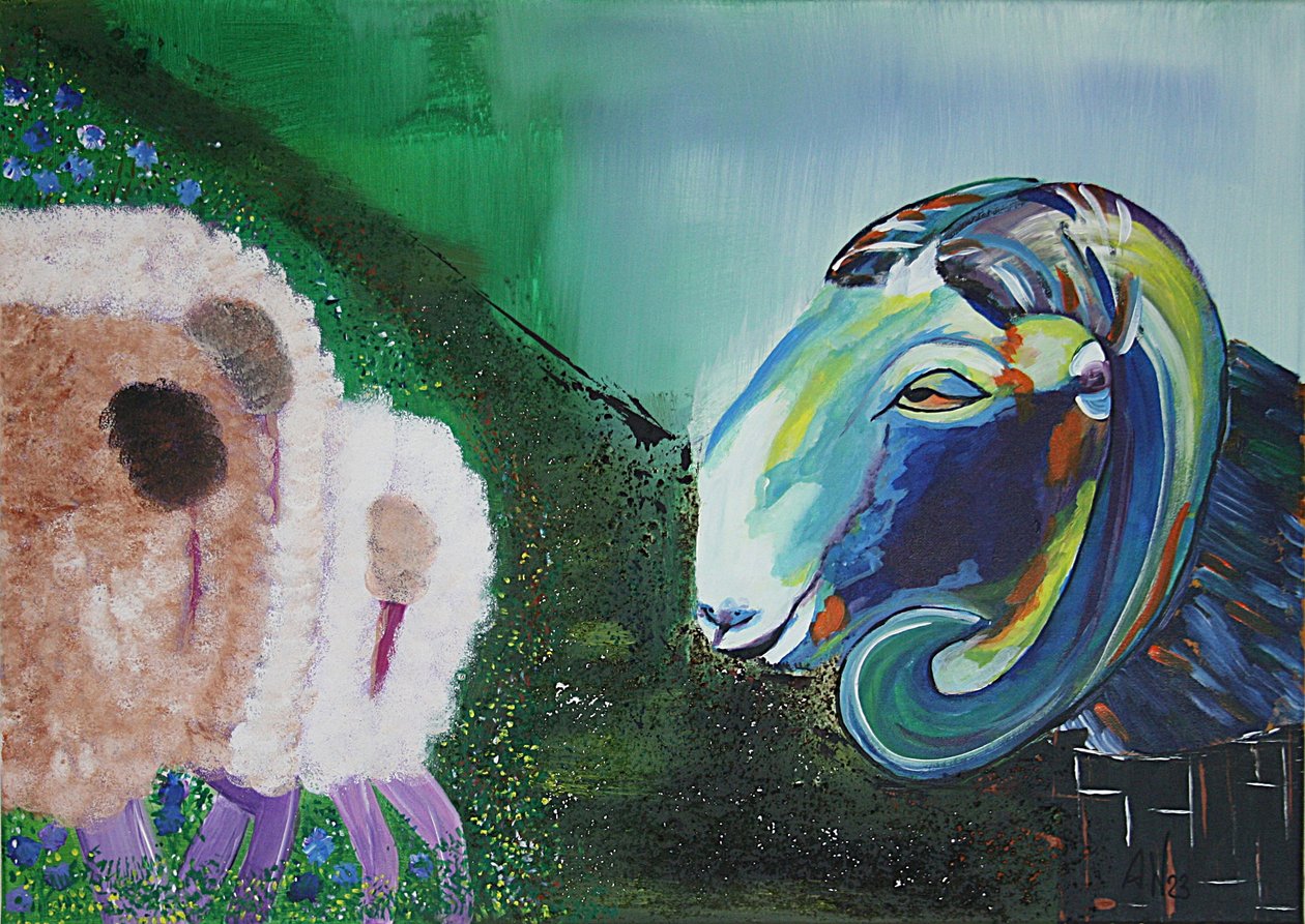 Lecherous goat autorstwa Anja Weber