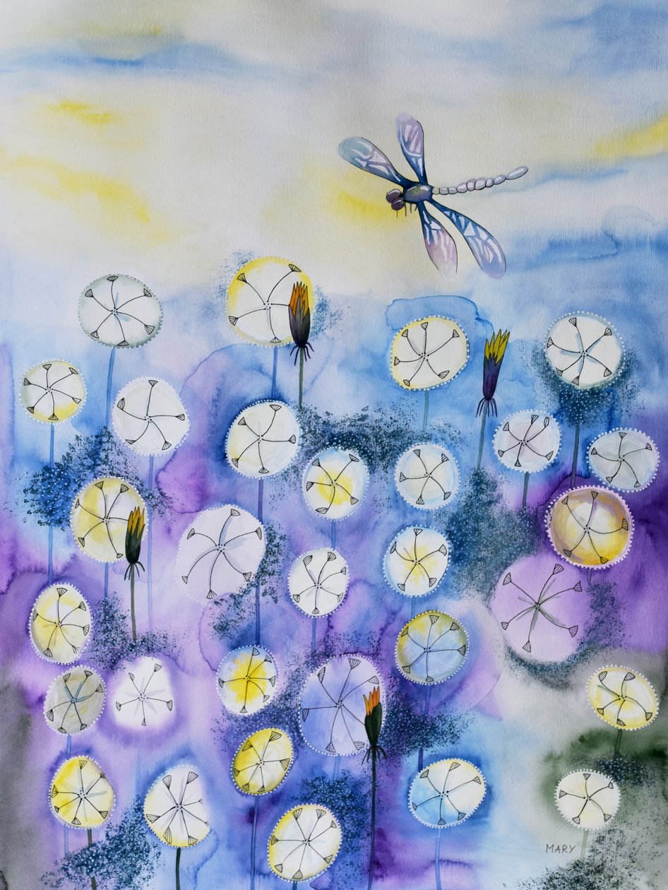 Pusteblumen autorstwa Marys Watercolors