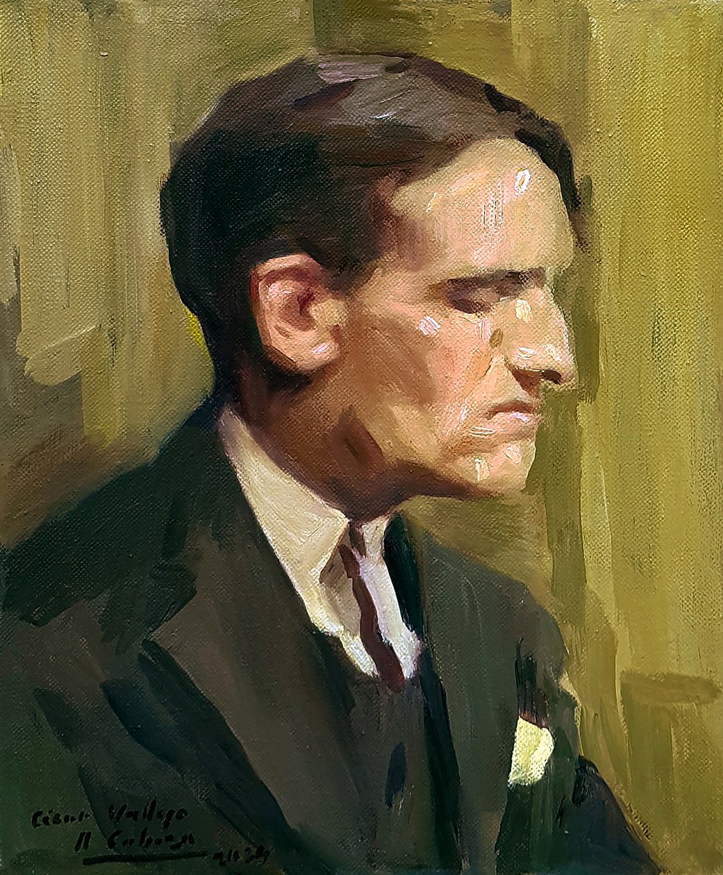 César Vallejo autorstwa Alejandro Cabeza