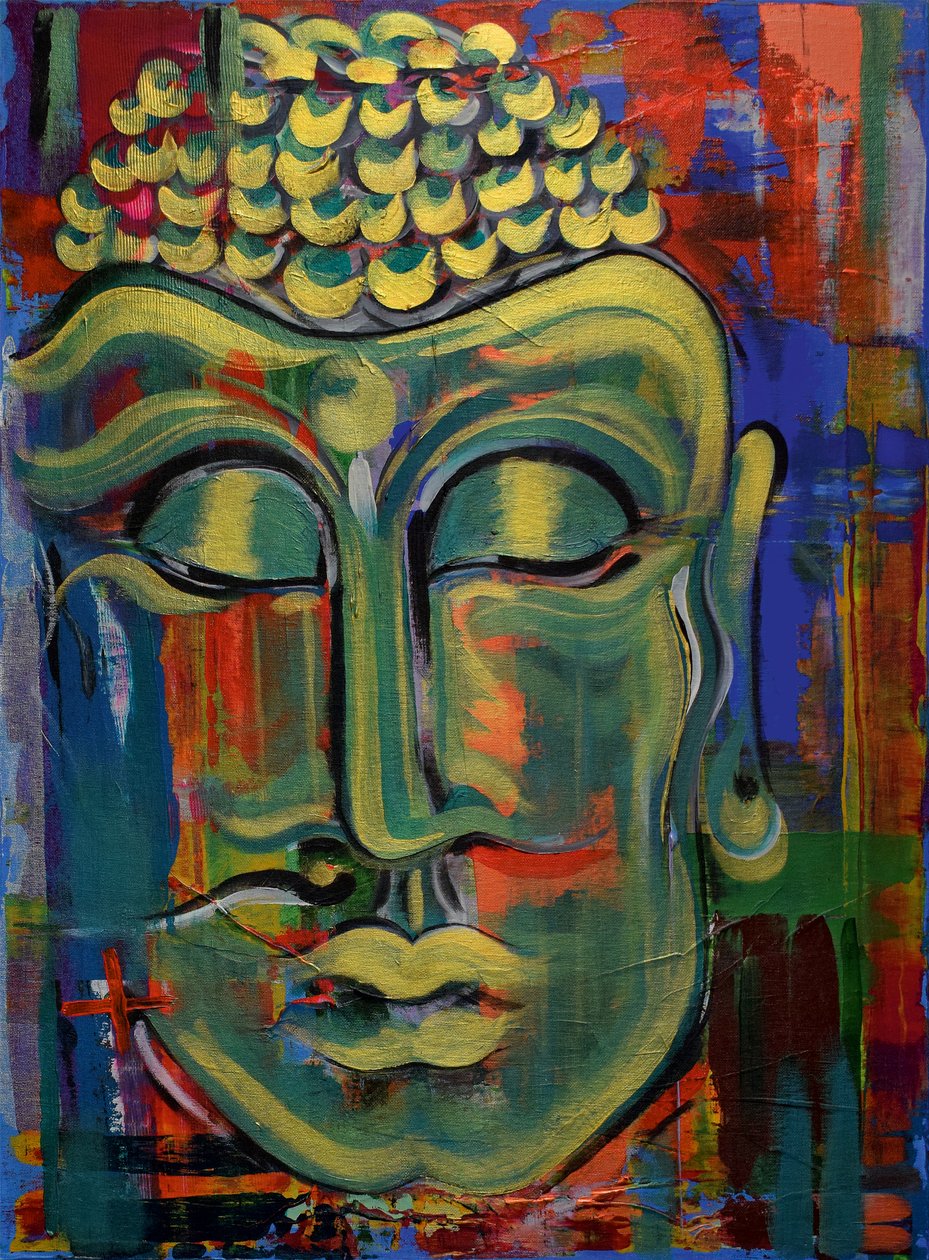 Duży Budda autorstwa Ilona Himsl