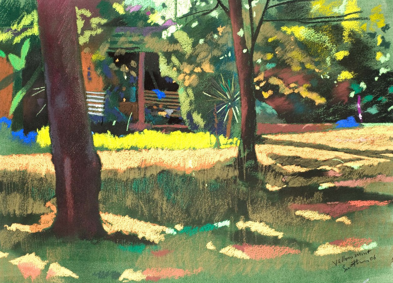 Żółta mięta 54x74 autorstwa Simon Fletcher