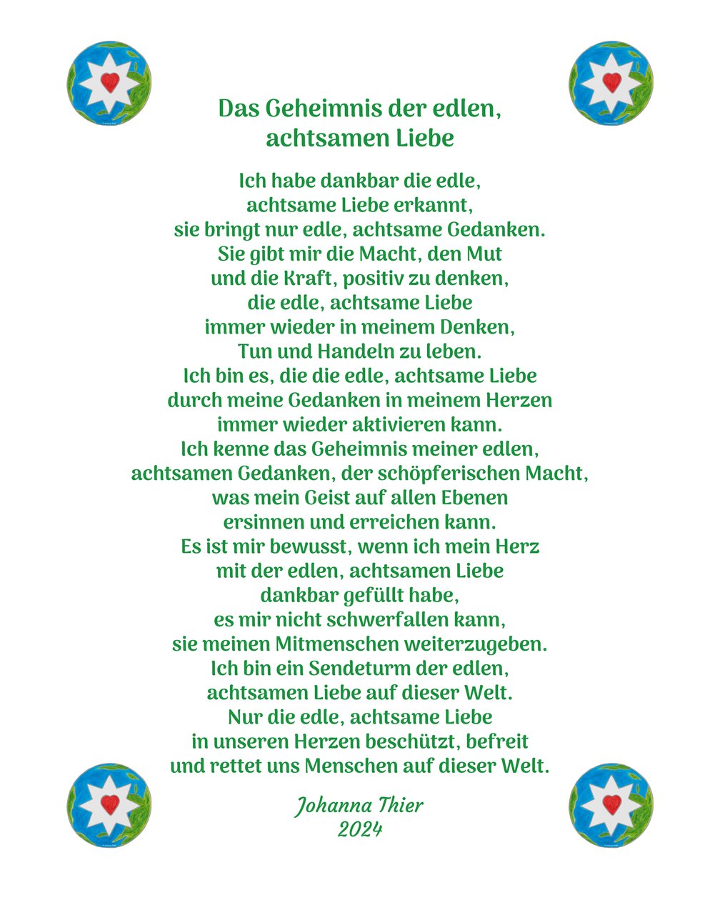 Sekret szlachetnej, uważnej miłości autorstwa Johanna Thier