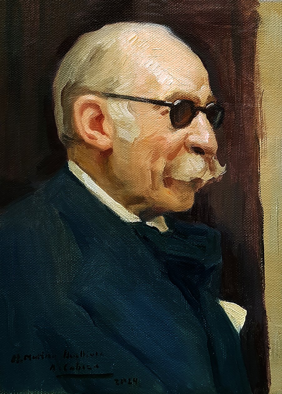 Mariano Benlliure autorstwa Alejandro Cabeza