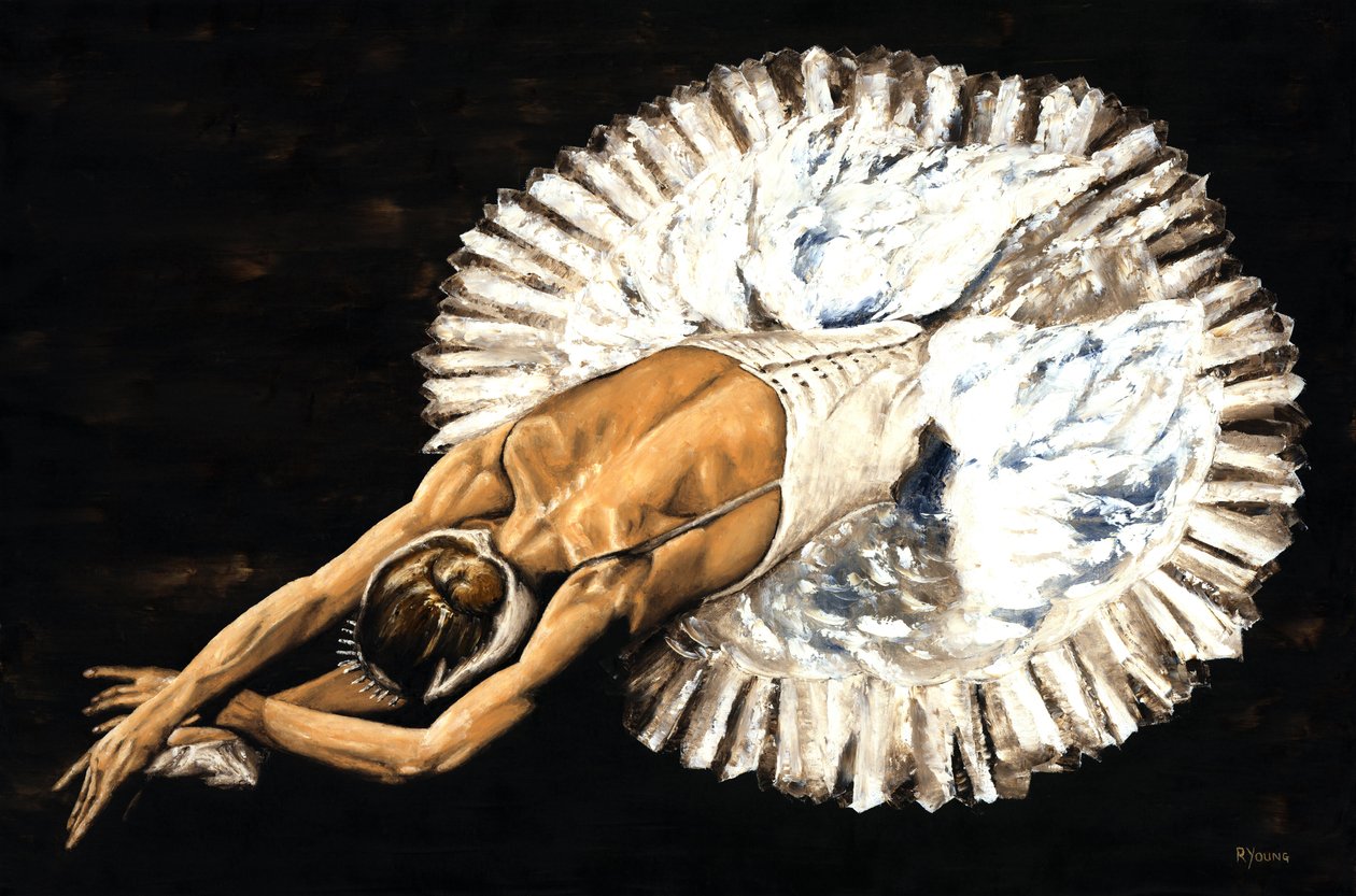 Umierający łabędź autorstwa Richard Young